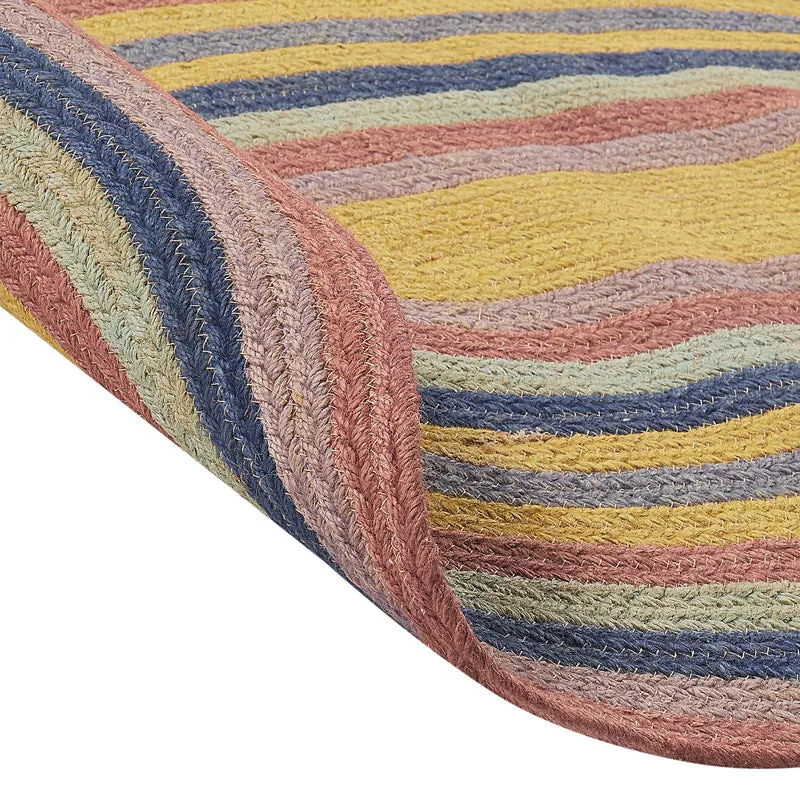 Weave Circle Braided Jute Area Rug media 5