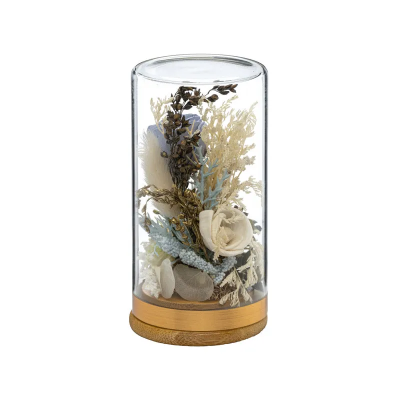 Miso Solawood Flower Bunch In Glass Tube media 4