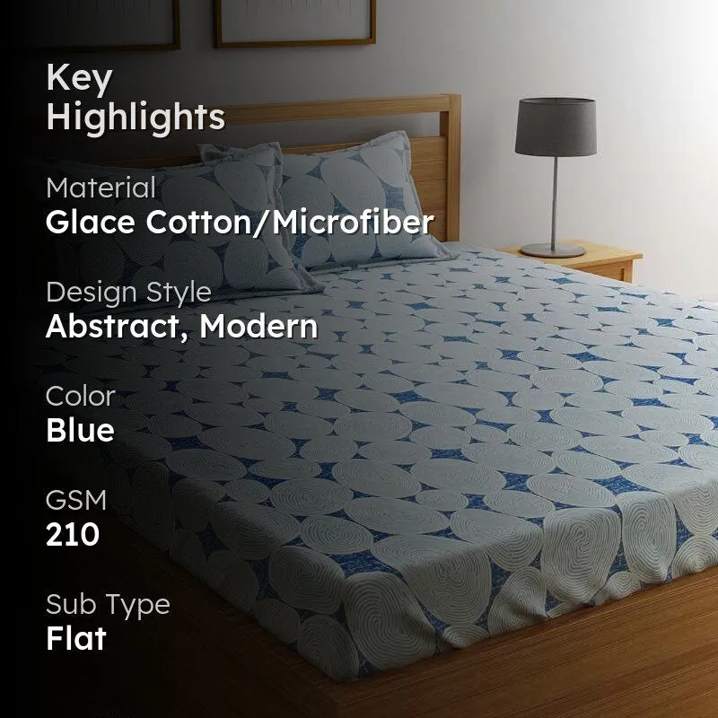 Alora Asta Microfiber Bedsheet - 210 GSM media 2