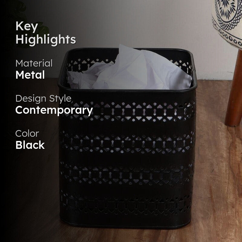 Shiza Metal Dustbin media 2