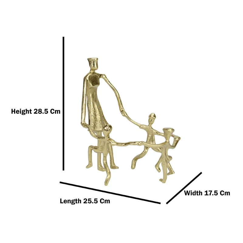 Ringa Ringa Roses Showpiece - Gold media 5