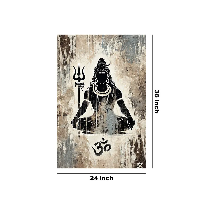 The Trance Of Shiva Poly Canvas Wall Painting media 9