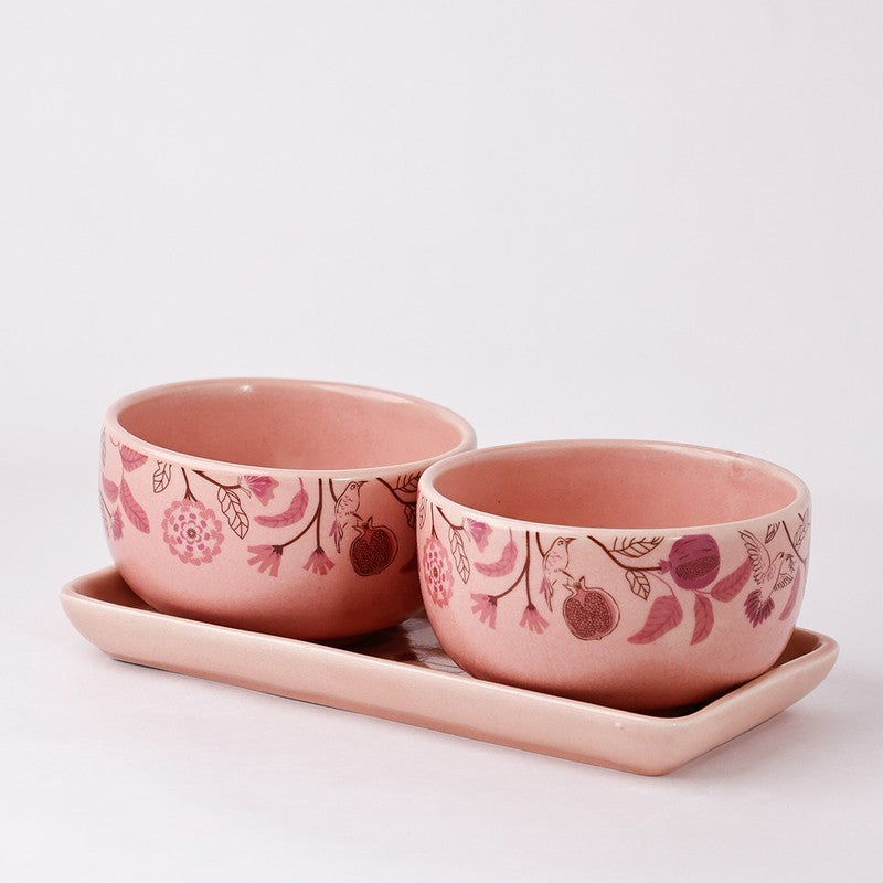 Magique by the Wishing Chair Nysa 2 Ceramic Bowls & 1 Ceramic Platter Gift Box Set - Three Piece Set media 5