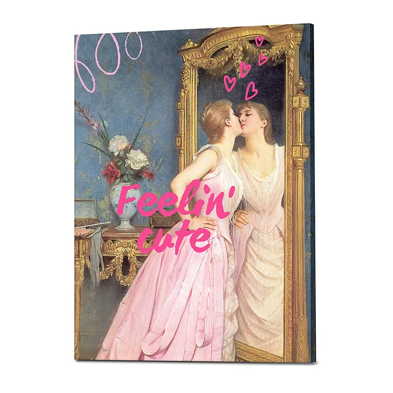 Feeling Cute Wall Art media 3