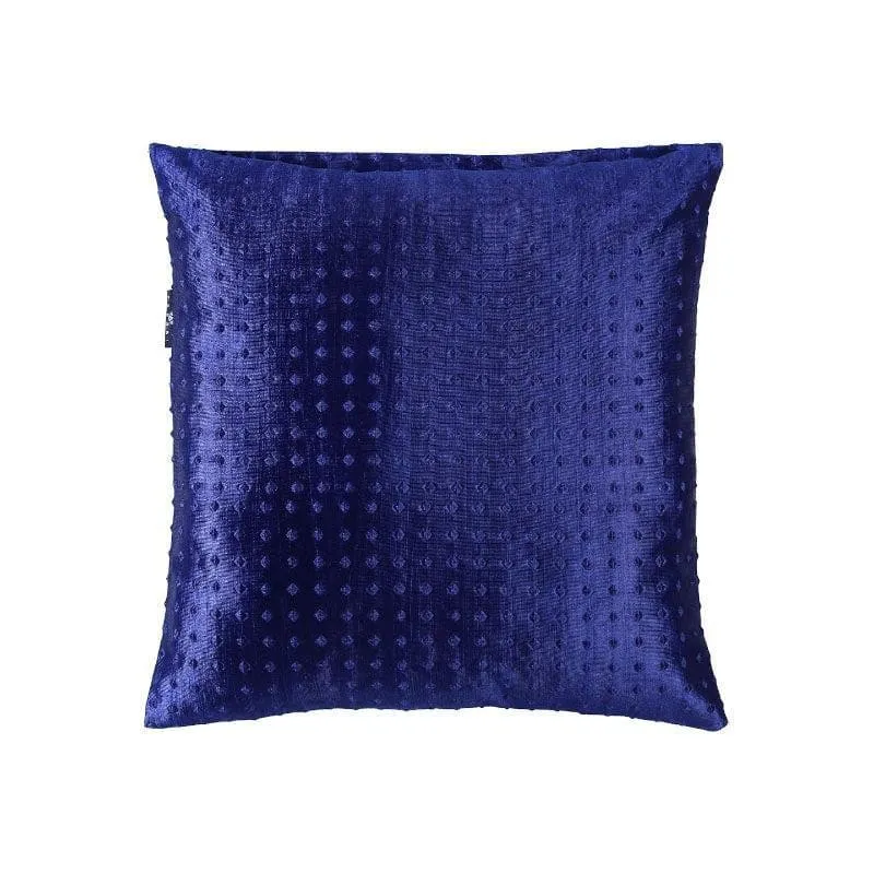Whimsy Sheen Cushion Cover (Blue) - Set Of Five media 4