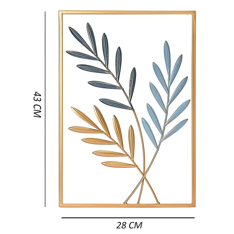 Albia Leaf Iron Wall Accent media 4