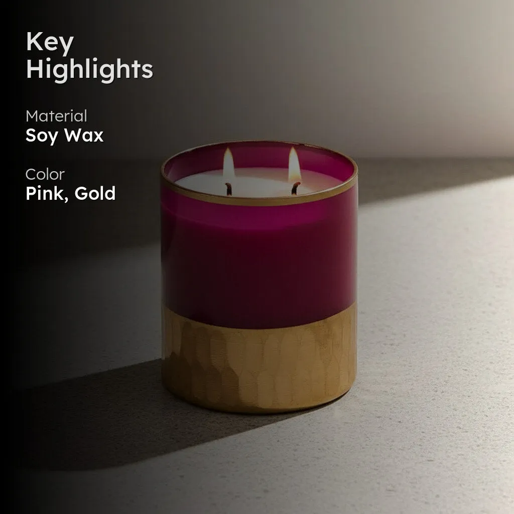 Mogra Scented Votive Candles - Set Of Two media 3