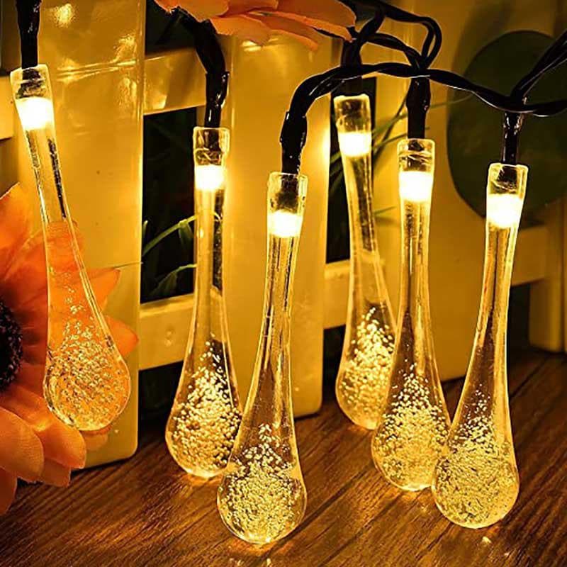 Water Drop String Light media 5