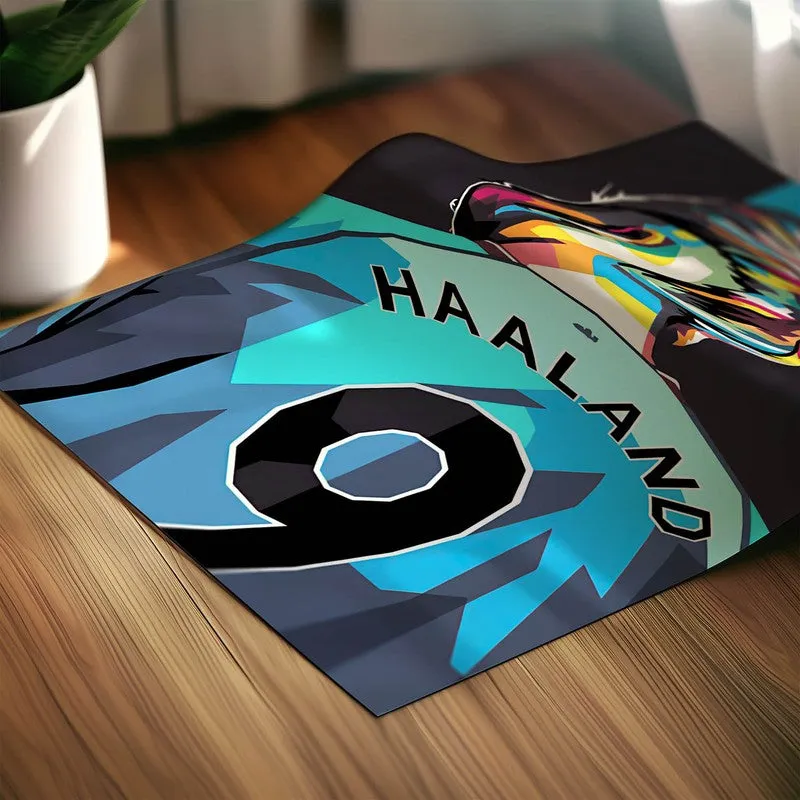 Electric Haaland Wall Poster media 4