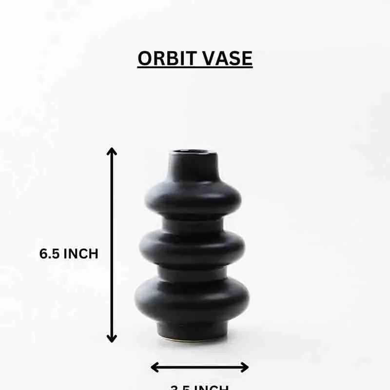 Oh So Bubbly Vase - Black media 4