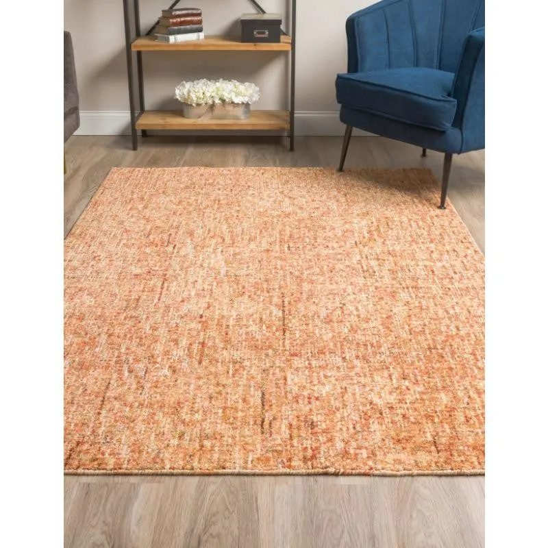 Handloom Hand Tufted Harmony Wool Rug - Red & Maroon media 3