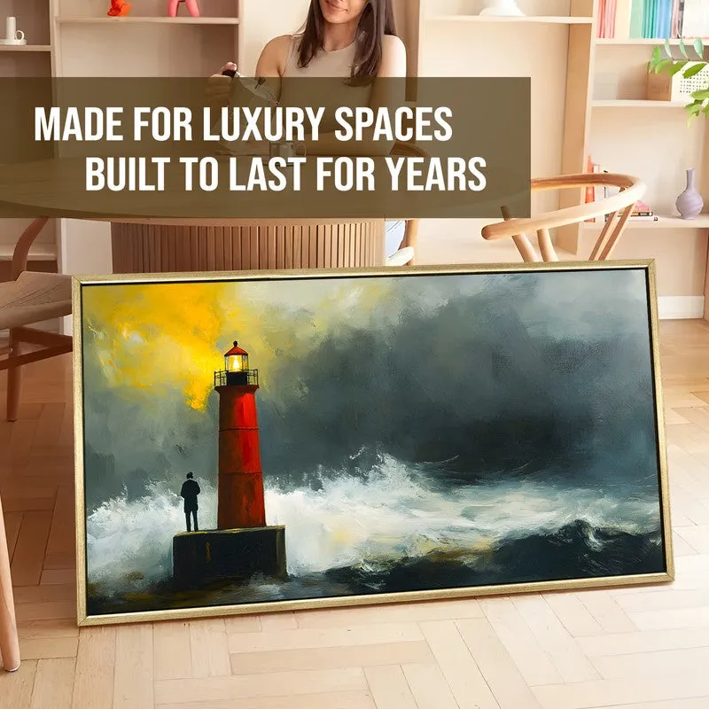 Nightwatch Canvas Wall Painting With Frame media 5