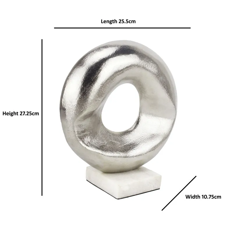 Astroy Donut Showpiece - Silver media 4