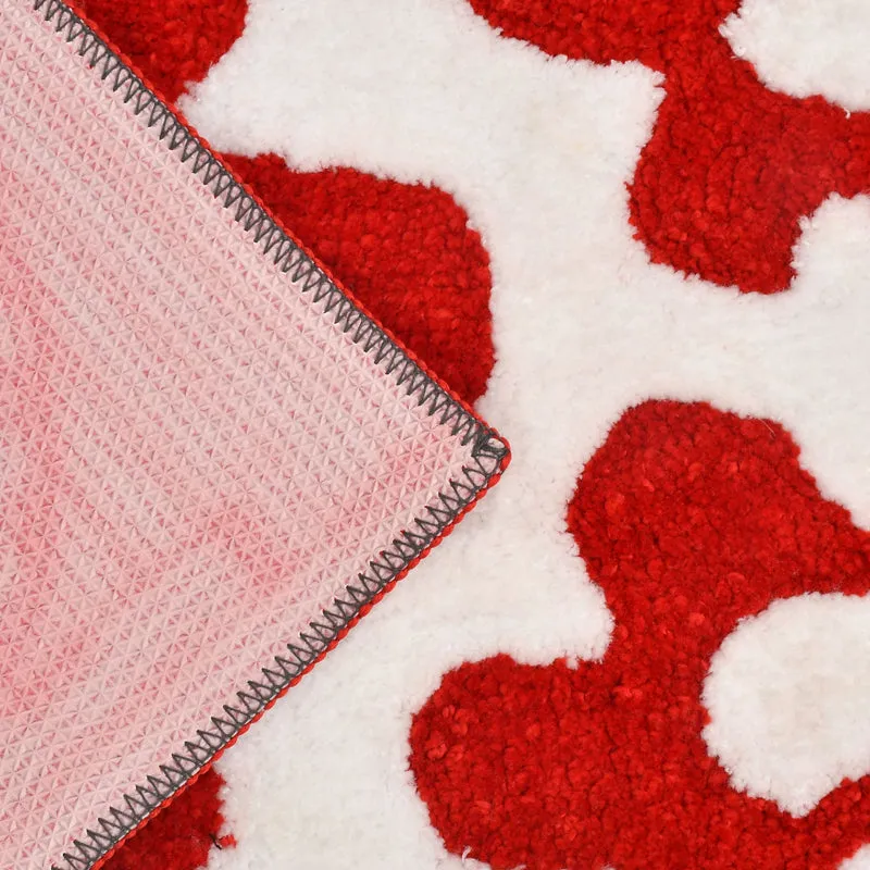 Lumora Cotton Bath Mat - Red media 6