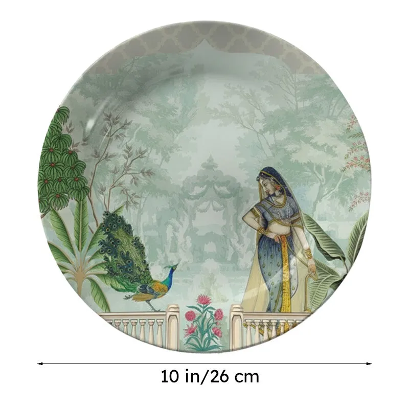 Rajasthani Lady Dancing Wall Plate media 8