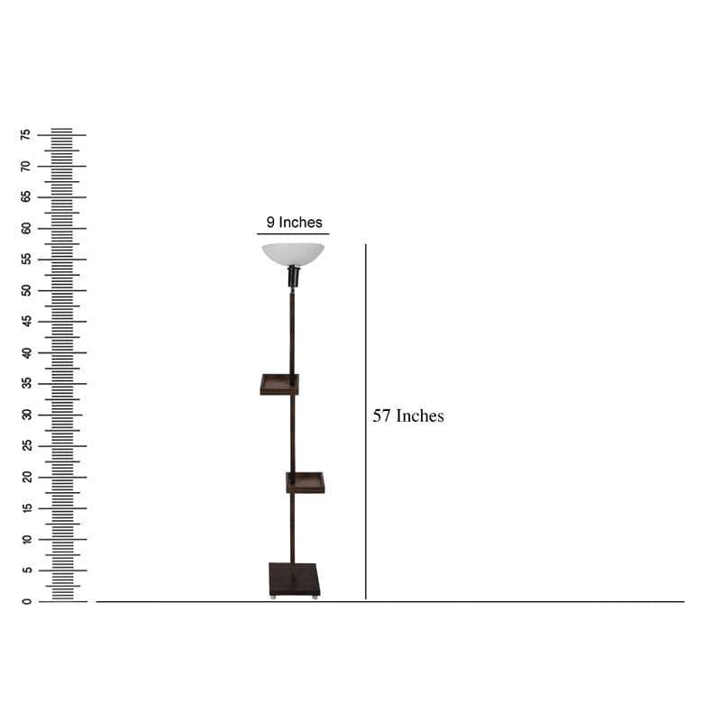Corvina Hiro Floor Lamp With Shelf media 7