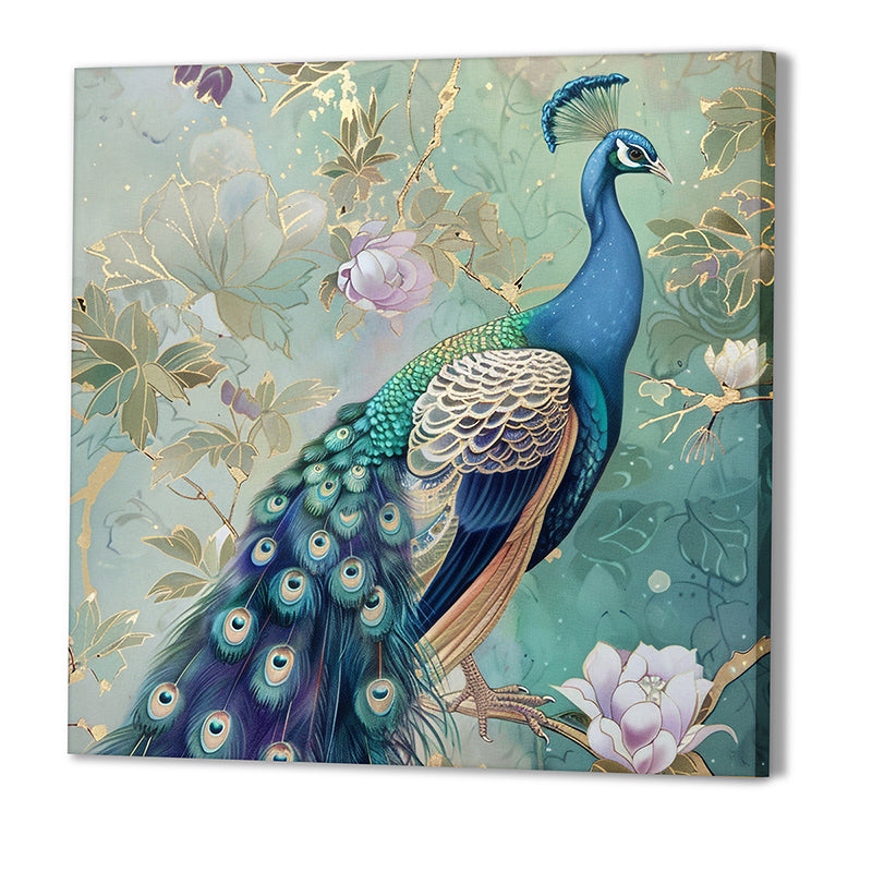 Peaceful Mayurika Canvas Wall Art media 4