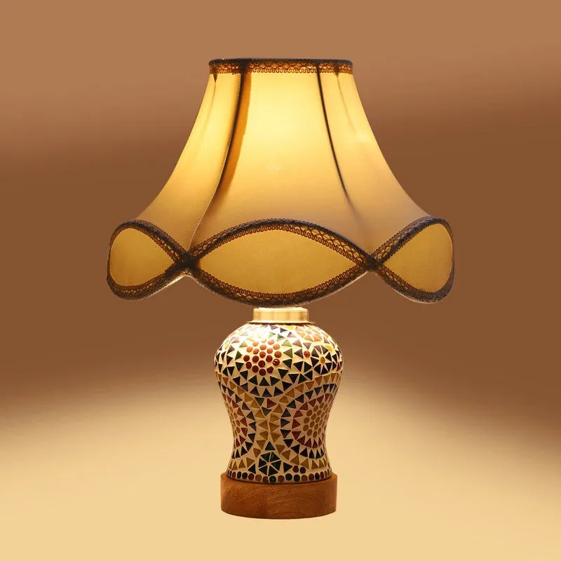 Aurenique Arc Wooden Table Lamp - Multicolor media 7