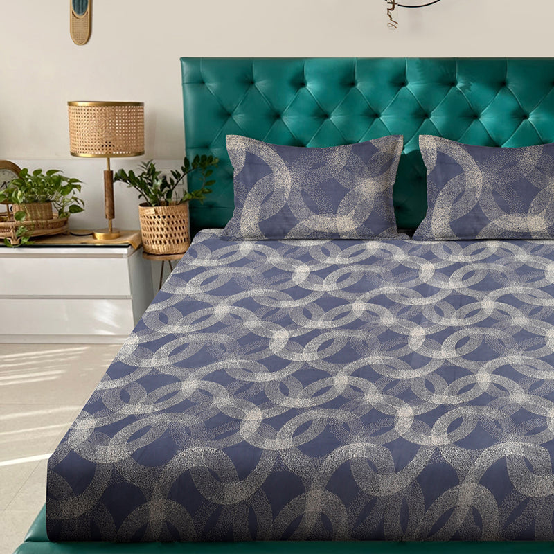 Eneid Fitted Bedsheet - 180 GSM media 4
