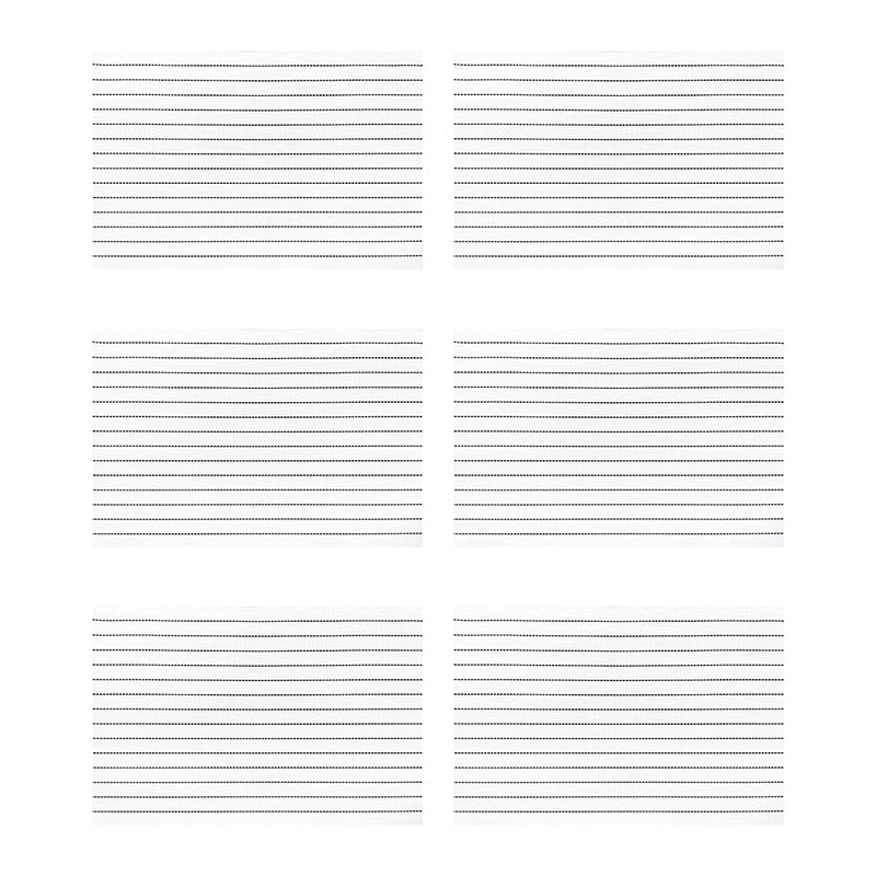 Lyrique PVC Table Mat (White) - Set Of six media 4