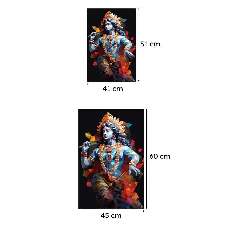 Sri Krishna Natyam Wall Painting media 7
