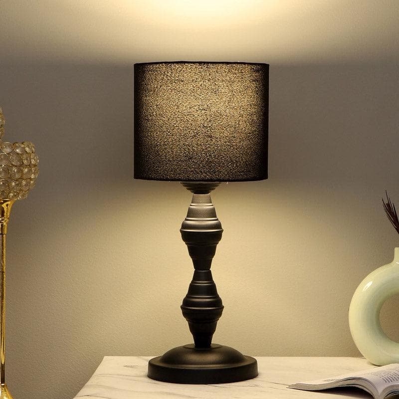 Bosea Gema Fabric Table Lamp - Black