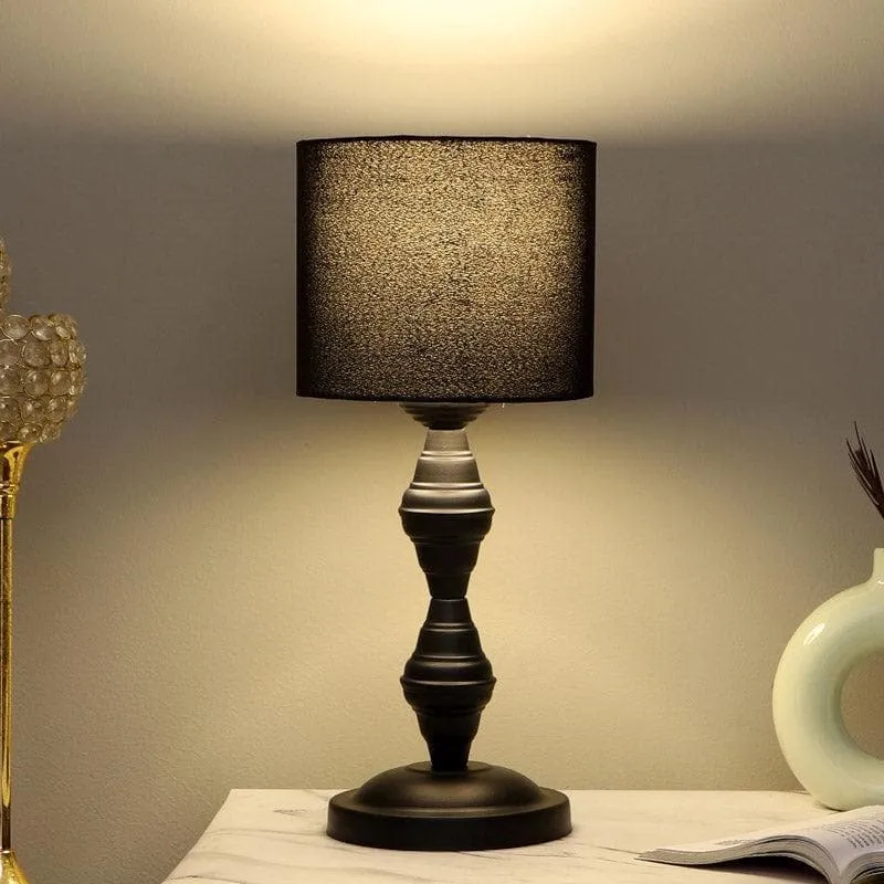 Bosea Gema Fabric Table Lamp - Black media 1