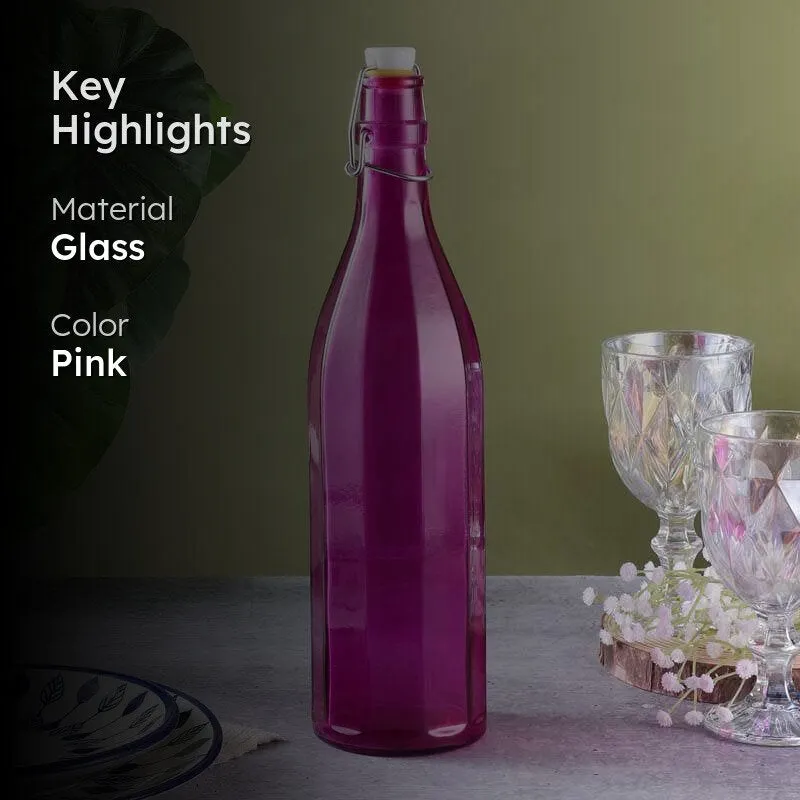 Vintage Fliptop Bottle - Purple media 2