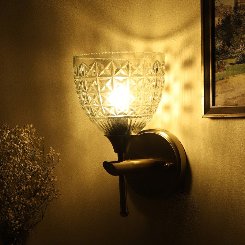 Anvora Elegant Glass Wall Lamp media 3