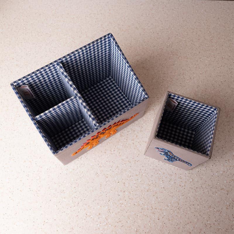 Stegosaurus Roar Stationery Holder (Dino Buddies Collection) - Set Of Two media 3