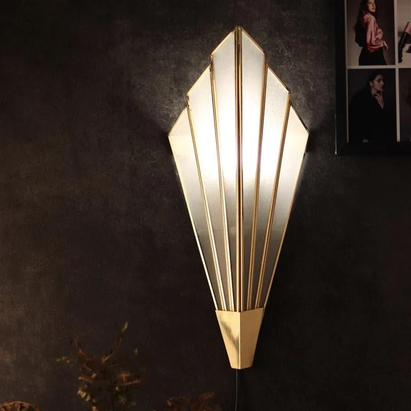 Noble Glass & Metal Wall Lamp media 1