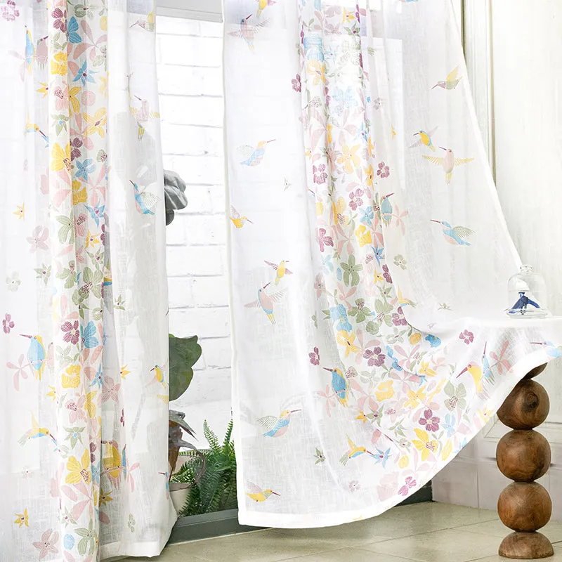 Tranquebar Home Winged Polyester Curtains - Set Of Two media 1