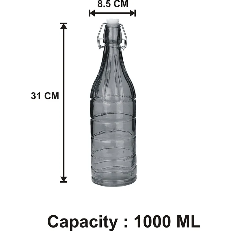 Quma 1000 mL Water Bottle With 300 mL Glass - Seven Piece Set media 6