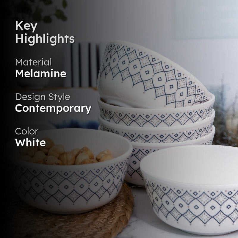 Servewell Alderidge Snack Bowl (240 ML) - Set Of Six media 2