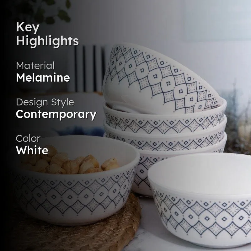 Servewell Alderidge Snack Bowl (240 ML) - Set Of Six media 2