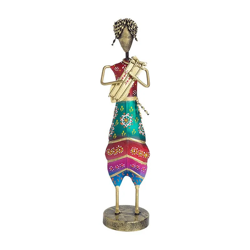 Folk Musician Iron Showpiece media 3