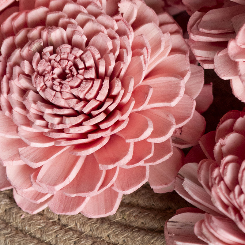 Fleura Sola Wood Flower (Pink) - Set Of Ten media 6