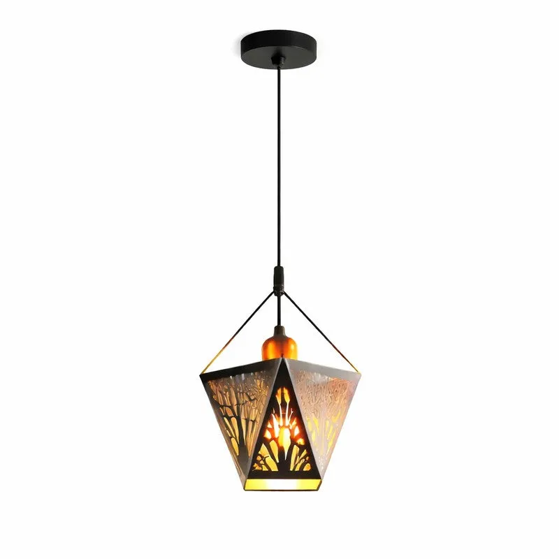 Prism Lantern Metal Ceiling Lamp media 3