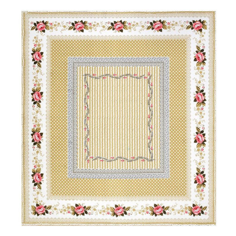 Kellan Floral Cotton Bedsheet (Cream) - 180 TC media 5