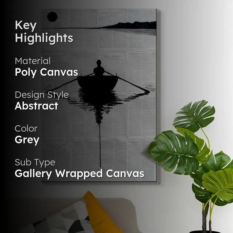 The Reflective Row Wall Painting media 2