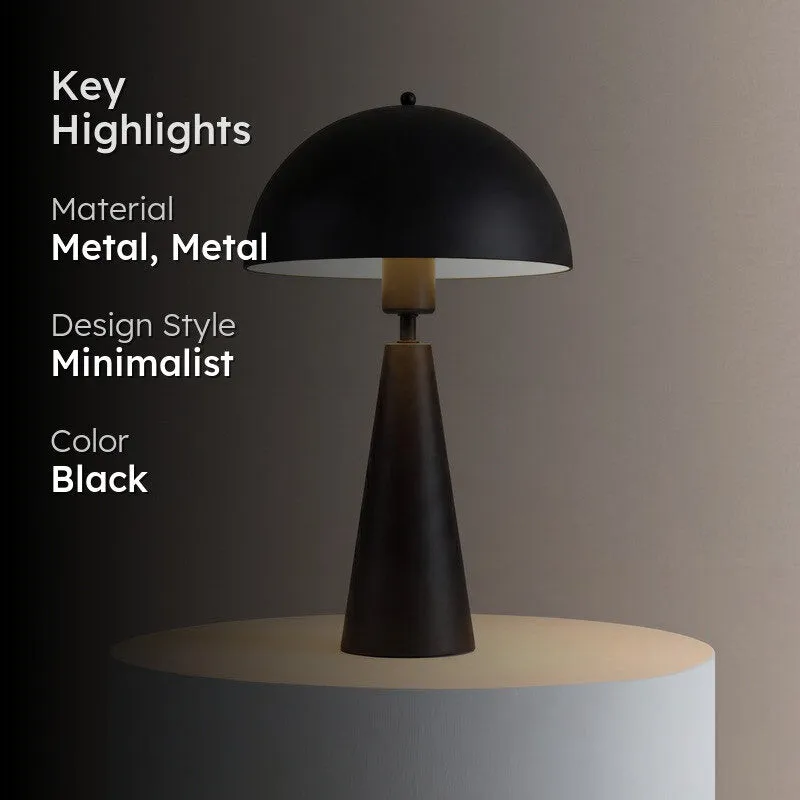 Fig Living Hoa Sphere Metal Table Lamp - Black media 2