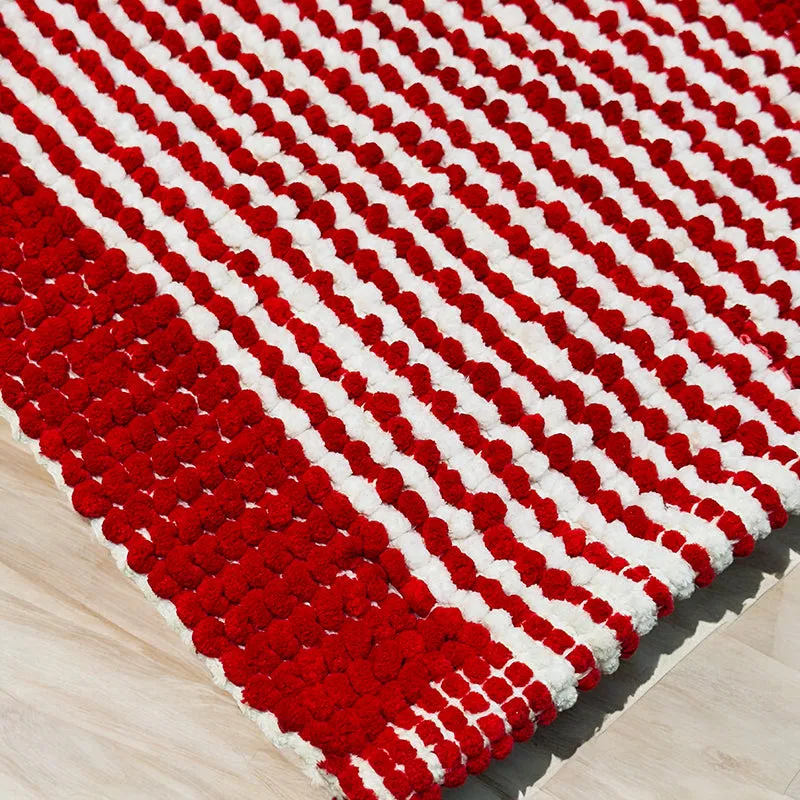 Lima Cotton Bath Mat - Red media 3
