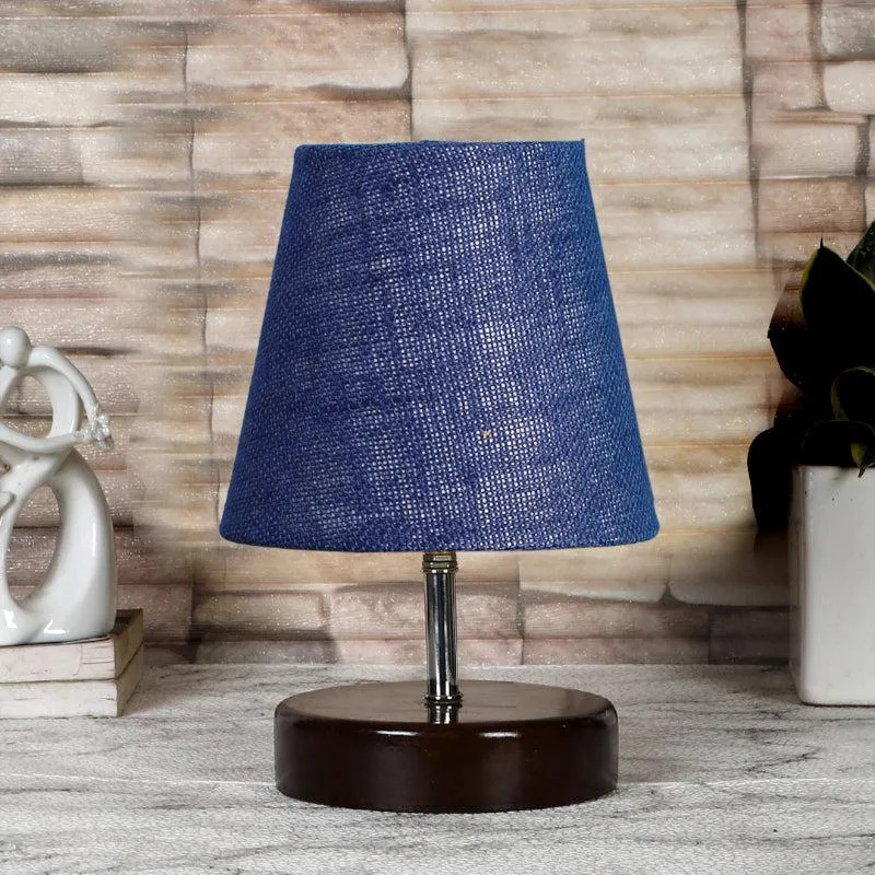 Mita Jute Table Lamp - Blue,Black media 3