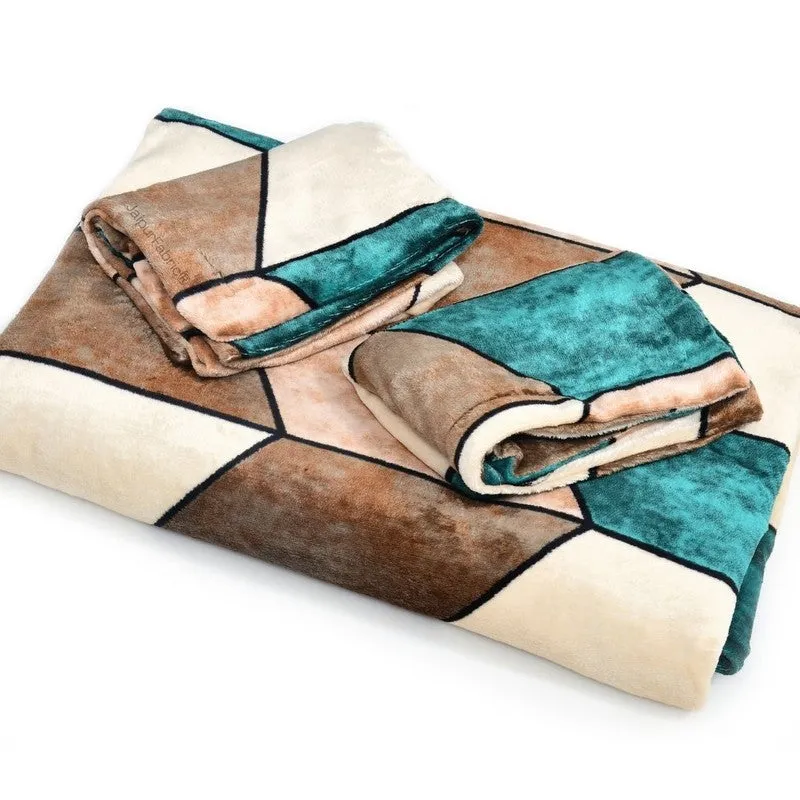 PatternNest Woolen Bedsheet - 150 GSM media 6