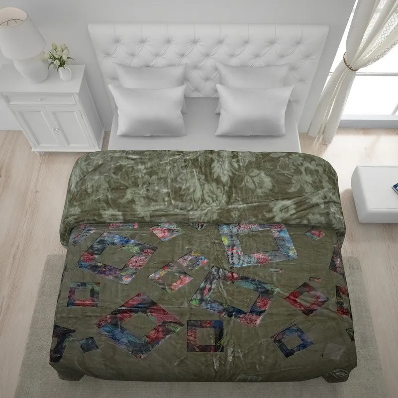 Monte Carlo Mystic Meadow Blanket (Green) - 900 GSM media 5