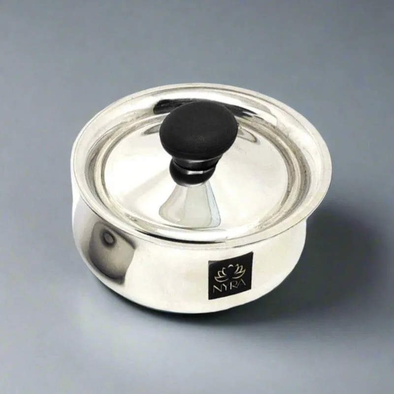 Silvara Stainless Steel Handi with Lid - 2500 mL media 3