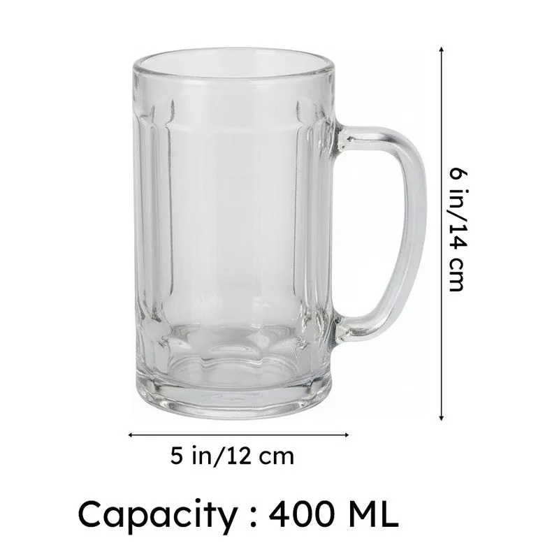 Vernon Beer Mug (400 ML) - Set Of Three media 8