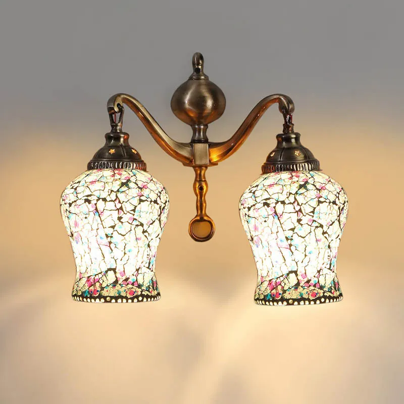 Starlit Metal Mosaic Wall Lamp media 5