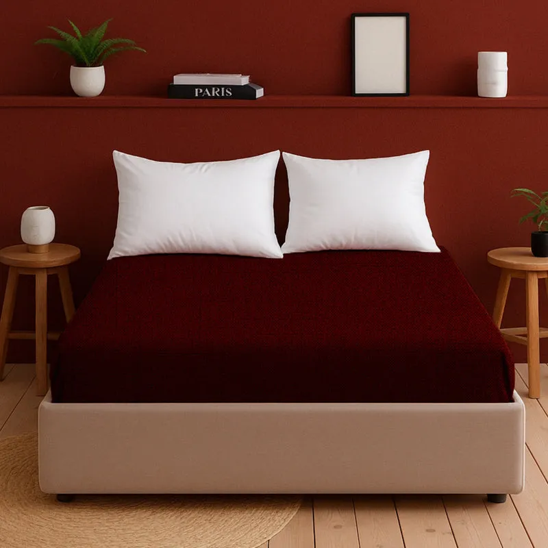 Armor Mattress Protector - Maroon media 3