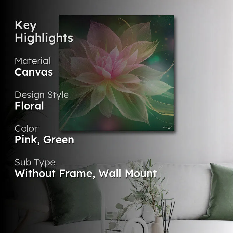 Glow Of Spring III Wall Painting media 2